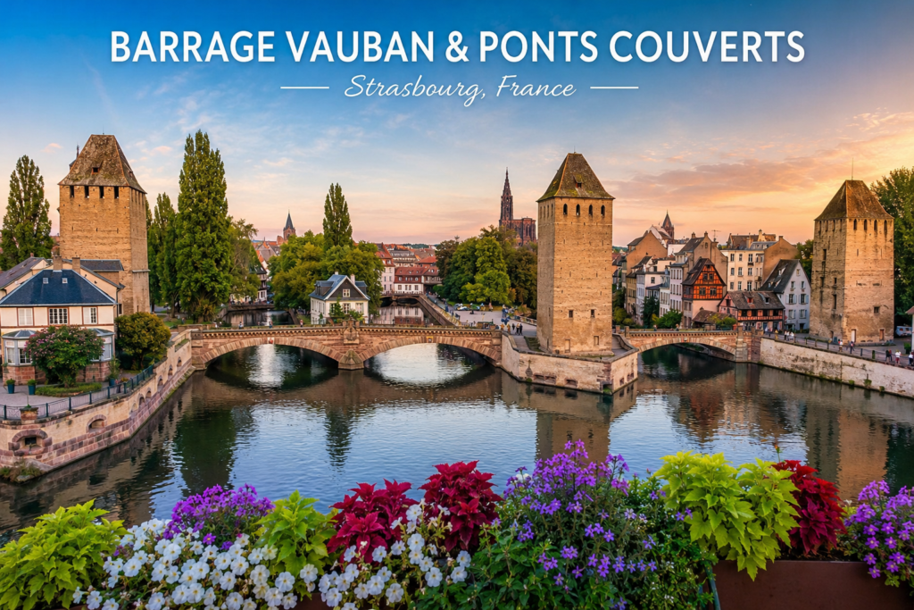 Barrage Vauban & Ponts Couverts