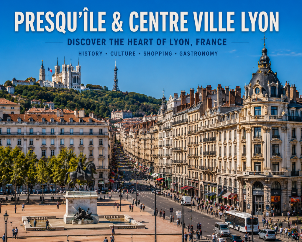 Presqu’île & centre ville Lyon