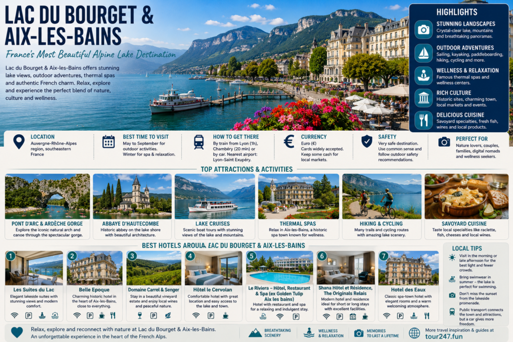 Lac du Bourget & Aix-les-Bains