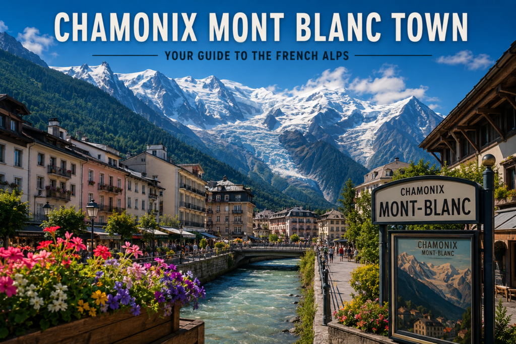 Chamonix Mont Blanc Town