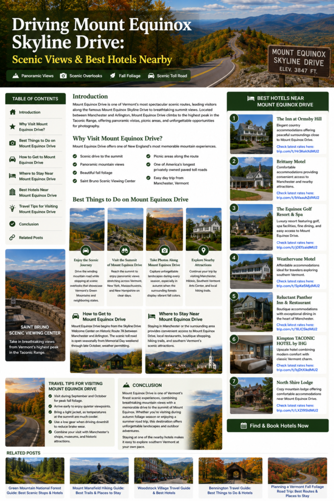 Mount Equinox in Vermont