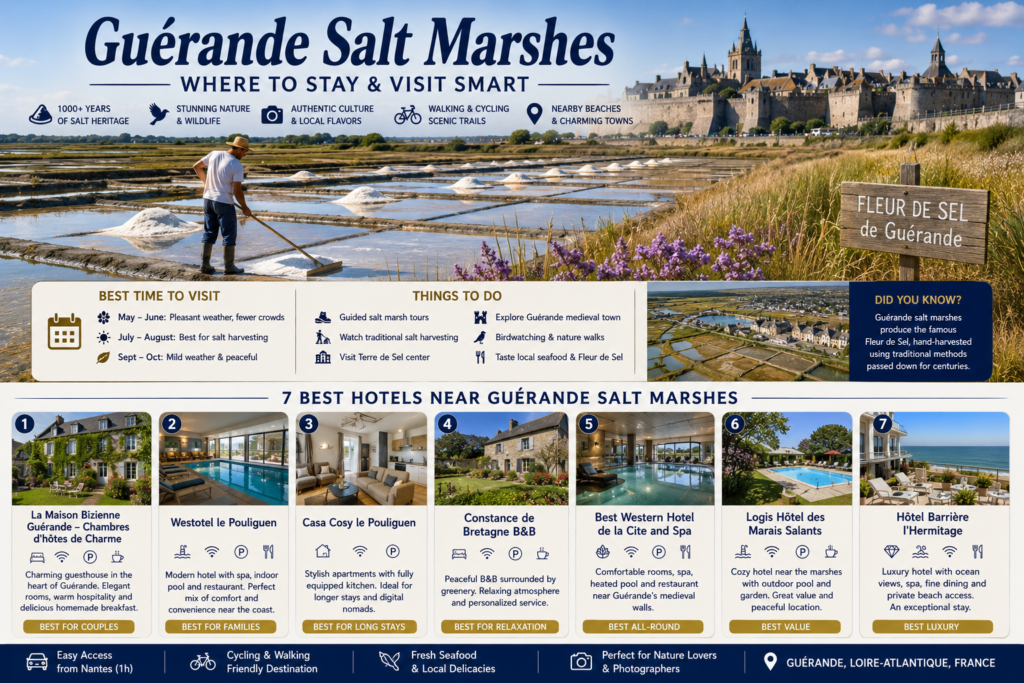 Guérande salt marshes